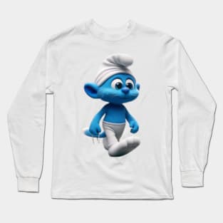 Smurf cat meme Long Sleeve T-Shirt